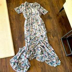 Bcbg generation long flowy dress